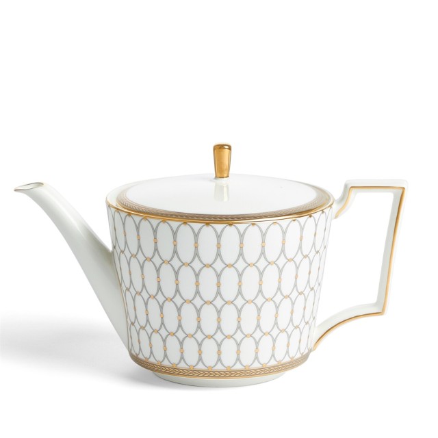 Чайник 1104 мл, Renaissance Grey, Wedgwood, фарфор
