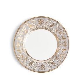 Тарелка 22.8 см акцентная, Renaissance Grey, Wedgwood, фарфор