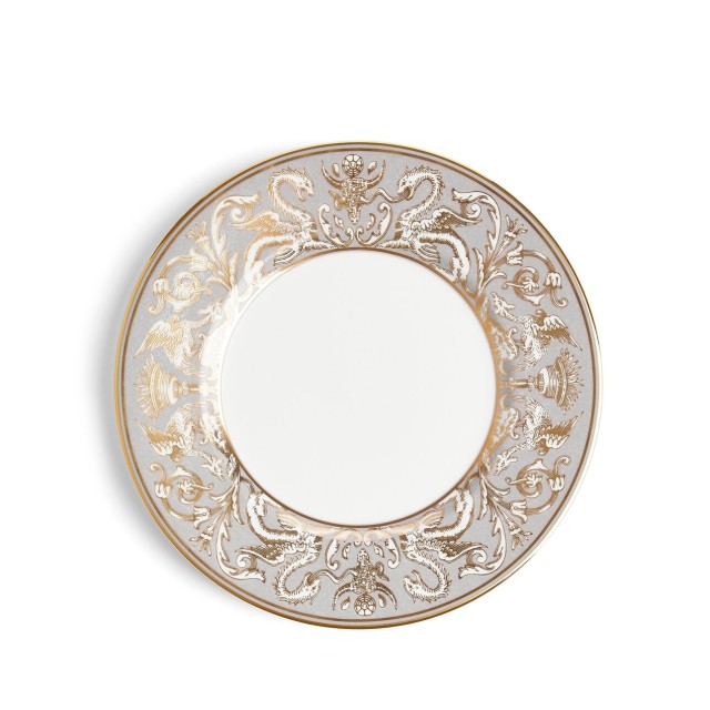 Тарелка 22.8 см акцентная, Renaissance Grey, Wedgwood, фарфор