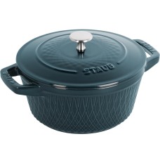 STAUB 14522437 Кокот круглый, 24 см, 4,25 л, морская волна