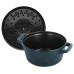 STAUB 14522437 Кокот круглый, 24 см, 4,25 л, морская волна