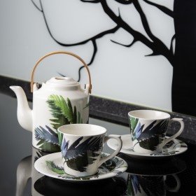 Чайный набор Gien на 6 персон “Необыкновенные сады”