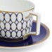 Набор из 5 предметов: тарелка 28см, тарелка 23 см, тарелка 17 см, чайная чашка с блюдцем,  Renaissance Gold, Wedgwood, фарфор