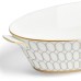 Овальное сервировочное блюдо 33.9 см, Renaissance Grey, Wedgwood, фарфор
