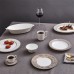 Овальное сервировочное блюдо 33.9 см, Renaissance Grey, Wedgwood, фарфор