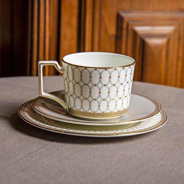 Тарелка пирожковая 17.7 см, Renaissance Grey, Wedgwood, фарфор