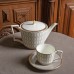 Чайник 1104 мл, Renaissance Grey, Wedgwood, фарфор