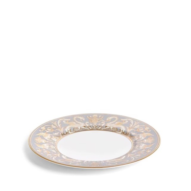 Тарелка 22.8 см акцентная, Renaissance Grey, Wedgwood, фарфор