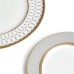 Набор из 5 предметов: тарелка 28см, тарелка 23 см, тарелка 17 см, чайная чашка с блюдцем, Renaissance Grey, Wedgwood, фарфор