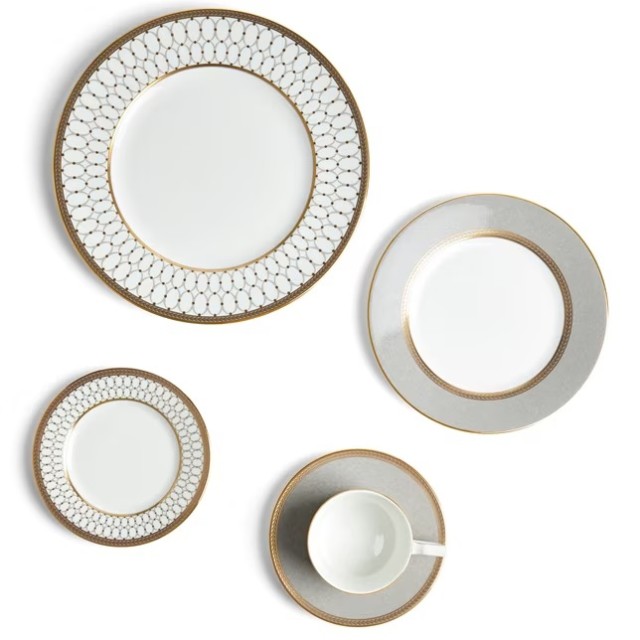 Тарелка 27 см, Renaissance Grey, Wedgwood, фарфор