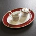 Овальное блюдо 35 см, Renaissance Red, Wedgwood, фарфор