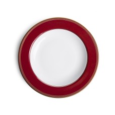 Суповая тарелка с бортом 23 см, Renaissance Red, Wedgwood, фарфор