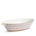 Овальное сервировочное блюдо, Renaissance Red, Wedgwood, фарфор