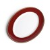 Овальное блюдо 35 см, Renaissance Red, Wedgwood, фарфор