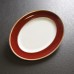Овальное блюдо 35 см, Renaissance Red, Wedgwood, фарфор