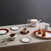Овальное блюдо 35 см, Renaissance Red, Wedgwood, фарфор
