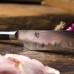 Нож Сантоку двояковогнутая заточка KAI, Шун Классик лезвие 7.0* / 18 см., pукоятка 12,2 см.