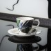 Чашка и блюдце Gien (для чая), Необыкновенные сады, 200 мл., 17 см.