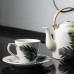 Чашка и блюдце Gien (для чая), Необыкновенные сады, 200 мл., 17 см.
