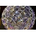 Светильник настольный , DIAMOND, (металл хром/кристалл), размер 50*52 на 2, фиолетовый 2209/L50-TV