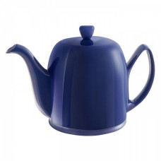 Чайник заварочный с ситечком на 6 чашек, голубой, керамика, серия SALAM Blue Gourmet