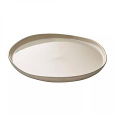 Тарелка обеденная круглая 26 см,  BRUME SAND, GUY DEGRENNE