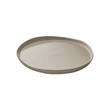 Тарелка обеденная круглая 26 см,   BRUME TAUPE, GUY DEGRENNE