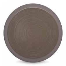 Тарелка обеденная  29 см, коричневый цвет, керамика, BAHIA Basalte, GUY DEGRENNE