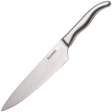 Нож поварской 20 см со стальной ручкой, Le Creuset, 98000320000100, Дамасская сталь