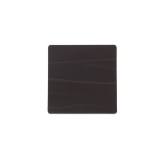 Подстаканник квадратный LINDDNA, коллекция BUFFALO, 10x10 см, толщина 2мм, коричневый