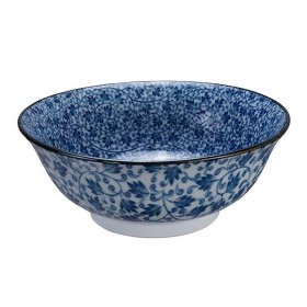 Чаша MIXED BOWLS, blue, 21 см, 1,2л, фарфор