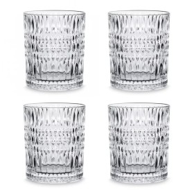 Набор стаканов низких 4 шт., 294мл, h=94мм, d=82мм, бессвинцовый хрусталь, коллекция ETHNO