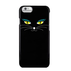 Чехол для iPhone "Черная кошка", пластик, PYLONES