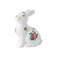 Фигурка кролика (декор "Розовые розы)" Royal Albert, фарфор