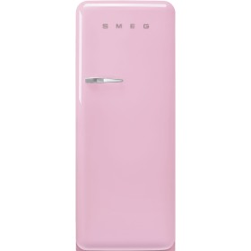 SMEG FAB28RPK5 Отдельностоящий однодверный холодильник, стиль 50-х годов, 60 см, розовый, петли справа