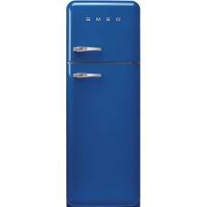 SMEG FAB30RBE5 Отдельностоящий двухдверный холодильник, стиль 50-х годов, 60 см, синий, петли справа