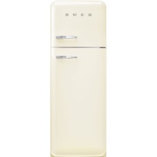 SMEG FAB30RCR5 Отдельностоящий двухдверный холодильник,стиль 50-х годов, 60 см, кремовый, петли справа