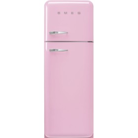 SMEG FAB30RPK5 Отдельностоящий двухдверный холодильник,стиль 50-х годов, 60 см, розовый, петли справа