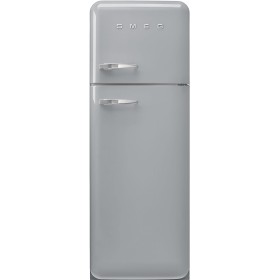 SMEG FAB30RSV5 Отдельностоящий двухдверный холодильник,стиль 50-х годов, 60 см, серебристый, петли справа