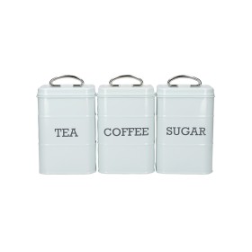 LNTCSSETBLU Набор емкостей для хранения чая, кофе, сахара  LIVING NOSTALGIA