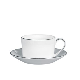 Набор чайных пар, на 6 персон, 12 предметов, Vera Wang Blanc sur Blanc, Wedgwood, фарфор, 1058009/6