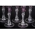 Бокал для шампанского, коллекция Шартр, хрусталь, цвет аметист CRISTALLERIE de MONTBRONN