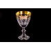 Бокал для красного вина, коллекция Марго, хрусталь,отделка золото с платиной CRISTALLERIE de MONTBRONN 