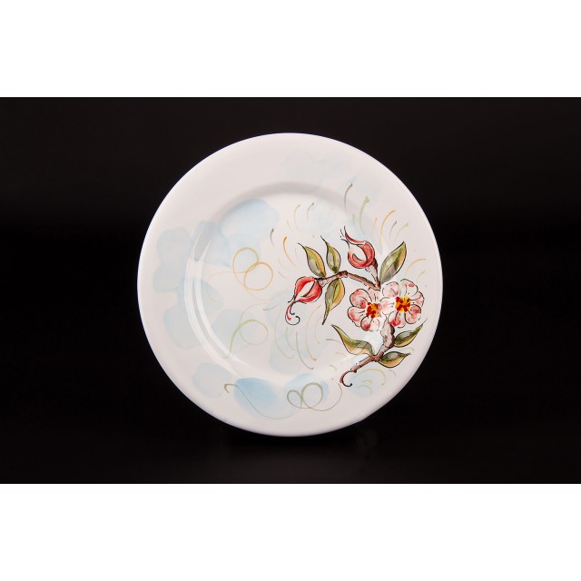 Дессертная тарелка Цветы вишни, 21 см CERAMICARTE DERUTA