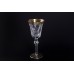 Бокал для красного вина, коллекция Виктория, хрусталь, отделка золото CRISTALLERIE de MONTBRONN 