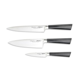 Набор из трех ножей Cristel, коллекция Marttini (нож для чистки овощей, шеф нож 16 см + нож 18 см)