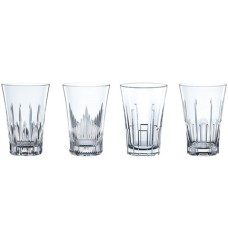 Набор стаканов 4 шт. для воды высоких, 344 мл стекло, серия Classix