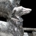 Скульптура "Борзые", ORMAS, обсидиан, 12х25х10см