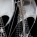 Корабль "Белая жемчужина", ORMAS, морская раковина NAUTILUS, белый жемчуг, янтарь, гранат, 60х50х20см