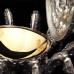 Икорница "Краб", ORMAS, латунь с серебрением, черный жемчуг, аметисты, золочение, 30х35х12см
